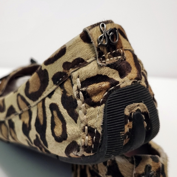 Sam Edelman Leather flat loafers Shoes sz 8 M Jeweled - Picture 6 of 12